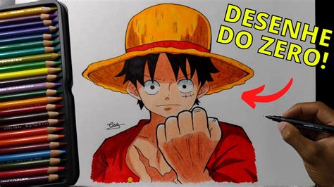 Como Desenhar O Luffy One Piece Youtube