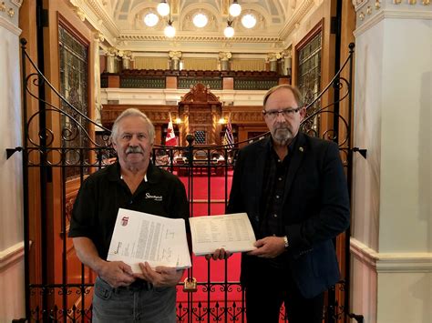 Mayor Delivers Backcountry Petition To Bc Legislature News District