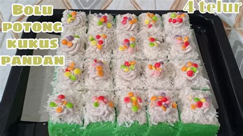Check spelling or type a new query. Resep bolu potong kukus pandan lembut 4 telur - YouTube