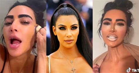 kim kardashian is hailed the queen of tiktok after giving herself a british chav makeover in