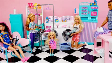 Barbie Ken Doll Laundry Playset