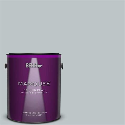 BEHR MARQUEE 1 Gal PPU12 10 Misty Morn Ceiling Flat Interior Paint