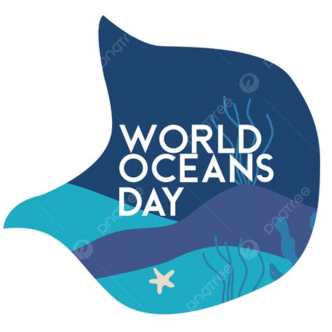 World Oceans Day Vector Hd Png Images World Oceans Day Best Png Best