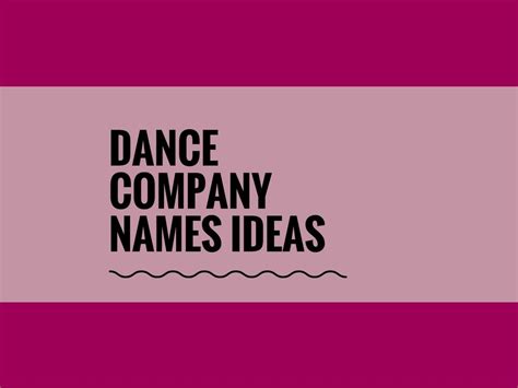 467 Best Dance Academy Name Ideas Ever Video Infographic Dance Academy Dance Business Dance
