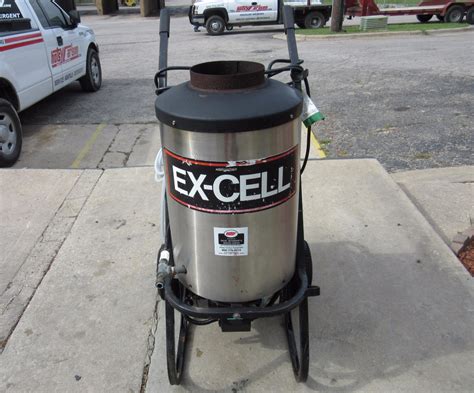 Used Excell 1003vswa Hot Water Diesel 3gpm 1000psi Pressure Washer