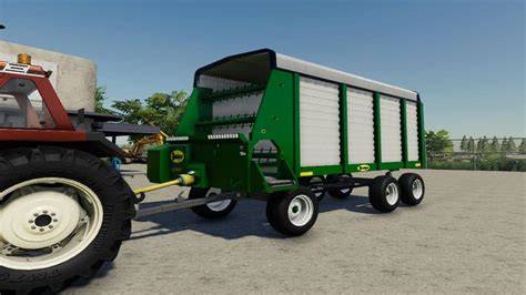 Badger Forage Wagon V10 Fs19 Farming Simulator 22 мод Fs 19 МОДЫ