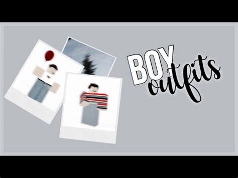 Cute aesthetic boy outfits roblox. aesthetic roblox outfit ideas (boys) - YouTube
