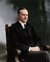 Governor of Massachusetts Calvin Coolidge, 1919 : Colorization
