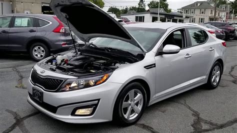 2015 Kia Optima Lx Silver Youtube