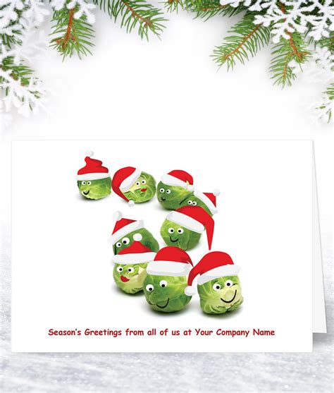 Sprout Conga Christmas Card Corporate Collection