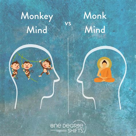 Taming The Monkey Mind How To Cultivate A Monk Mind — One Degree Shifts