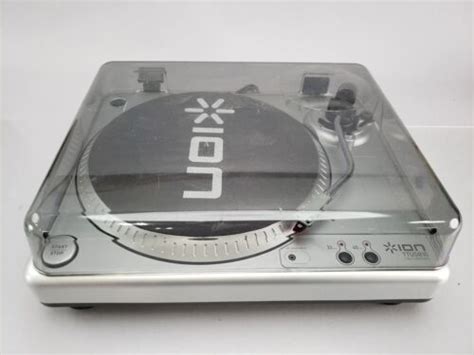 Ion Audio Ttusb10 Usb Turntable With Dust Cover Tested Ebay