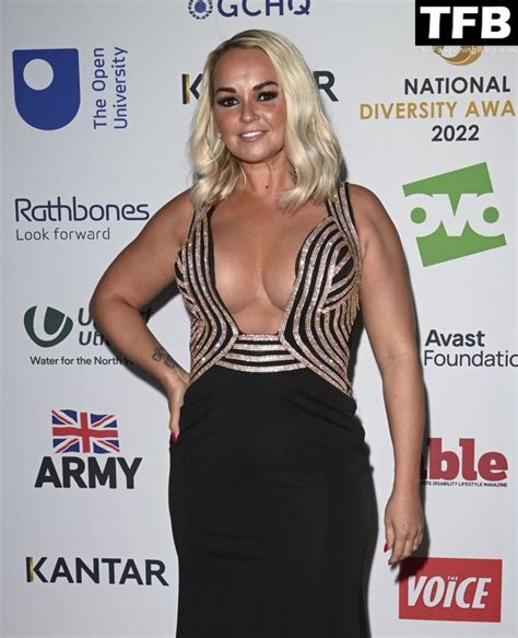 Jennifer Ellison Flaunts Nice Cleavage At The National Diversity Awards