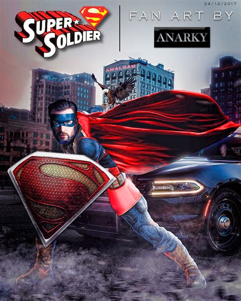 Poster Super Soldier Amalgam Comics By 4n4rkyx On Deviantart