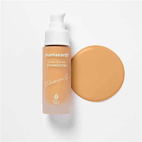 Mamaearth Glow Serum Foundation With Vitamin C Turmeric For Hour