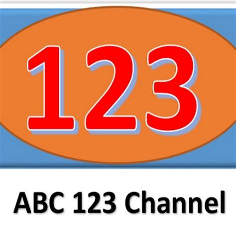 Abc 123 Channel Youtube