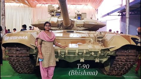 Indian Armys T 90 Bhishma Battle Tank V92s2 Engine Ajeya Stadium