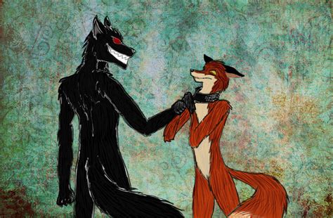 Fox And Wolf By Rominah On Deviantart