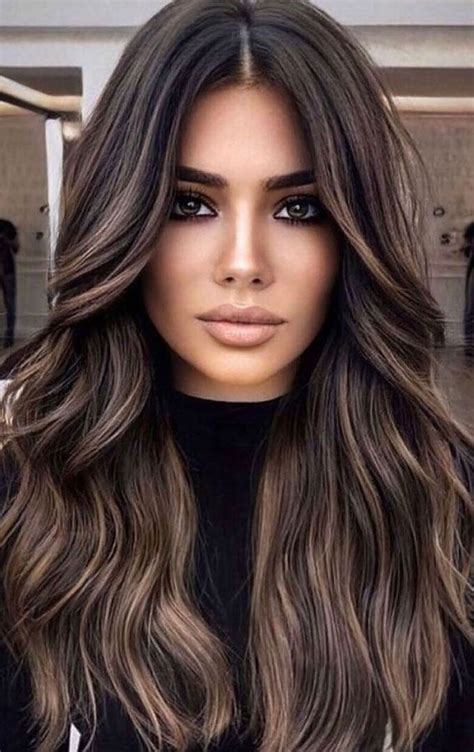 Dark Chocolate Brown Hair Ideas Dark Chocolate With Subtle Caramel