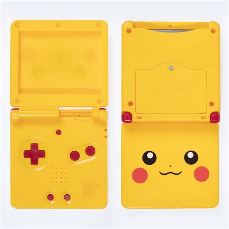 Game Boy Advance Sp Shell Kit Pikachu Yellow
