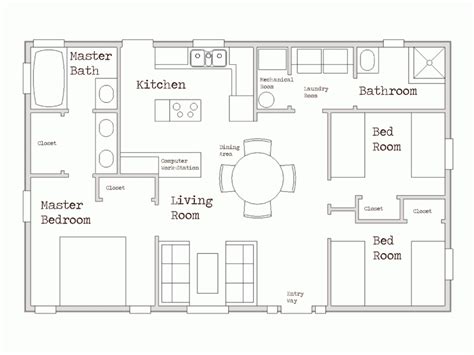 Cabin Plans Under 1000 Sq Ft Small Cottage Plans New House Plans