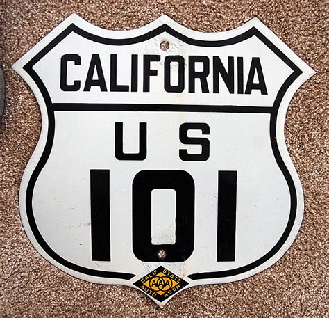 California U S Highway 101 And U S Highway 99 Aaroads Shield