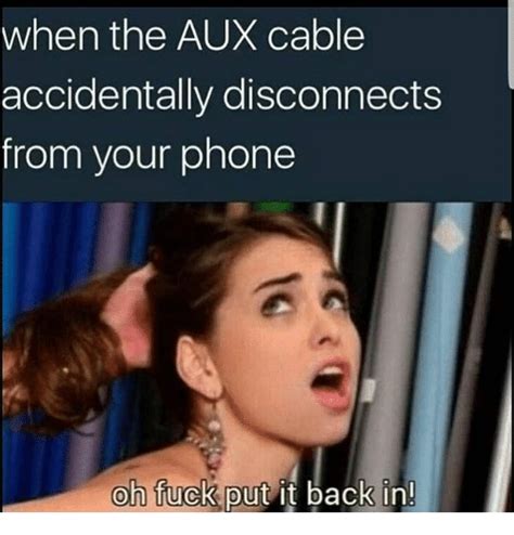 25 Best Memes About Aux Cable Aux Cable Memes