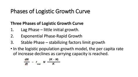 Solution Phases Of Logistic Growth Curve Studypool