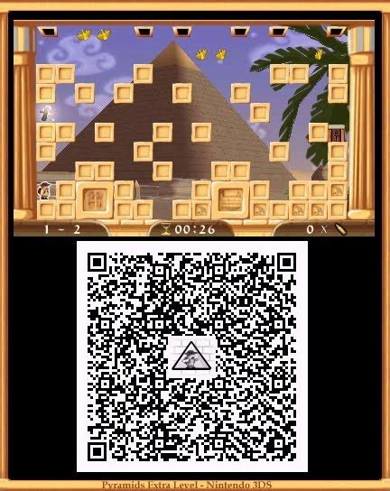 A white dotted box will appear. Pyramids (3DS) permite o uso de QR Codes para abrir novas ...