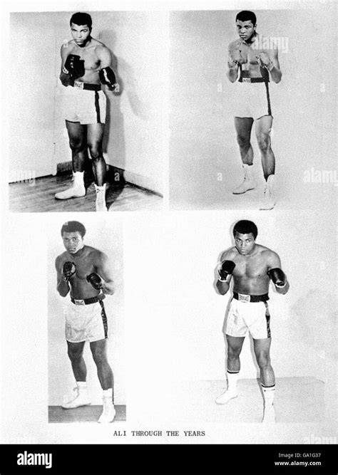 Boxing Muhammad Ali A Montage Of Muhammad Ali Through The Years From