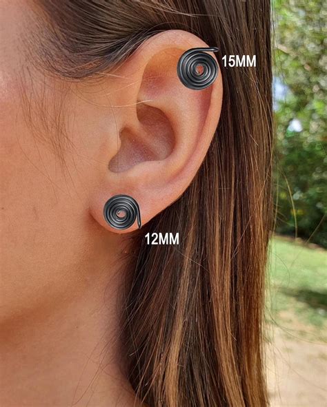 Marsalia 12mm 15mm Pressure Earrings For Keloids Keloid