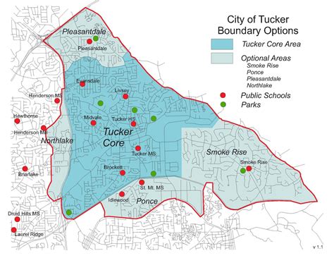 The City Of Tucker Initiative The Proposed New City Of Tucker Georgia