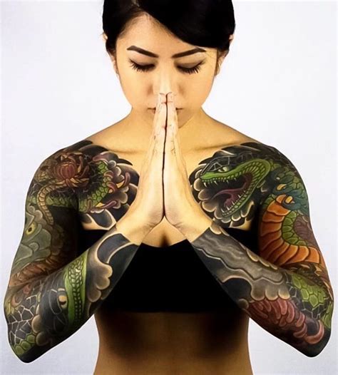 Tattoo Japan Girls Photo Story New Project Showcases Tattooed Women In Japan To Shift Stereotypes