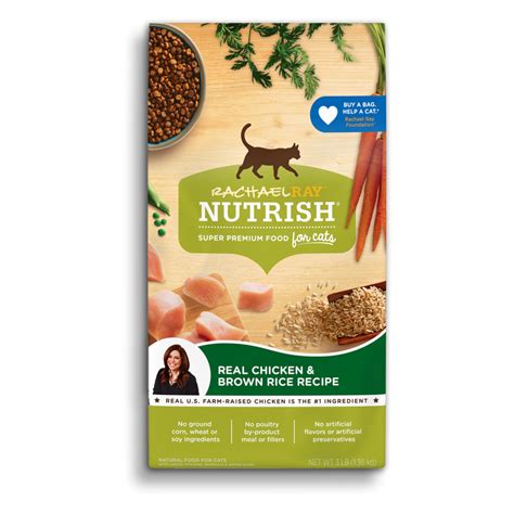 Real Chicken Brown Rice Super Premium Dry Cat Food Nutrish