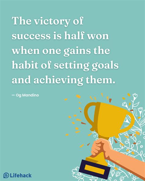 Quotes About Setting Goals To Get Motivated And Inspired Lifehack