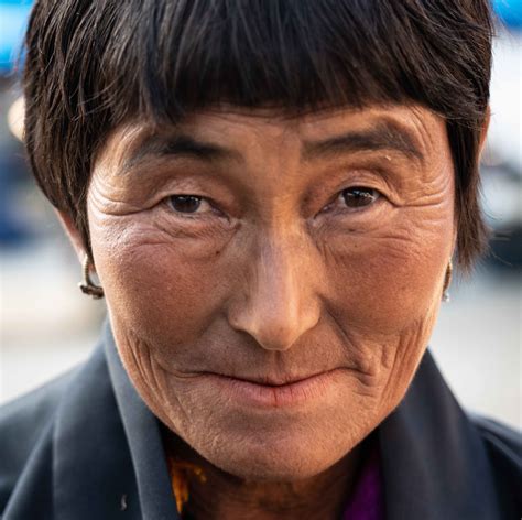 The Unique Face Of A Bhutanese Woman Follow My Instagram Feed For More