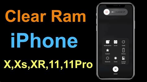 Iphone 1111proxxsxr How To Clear Ram Memory Youtube