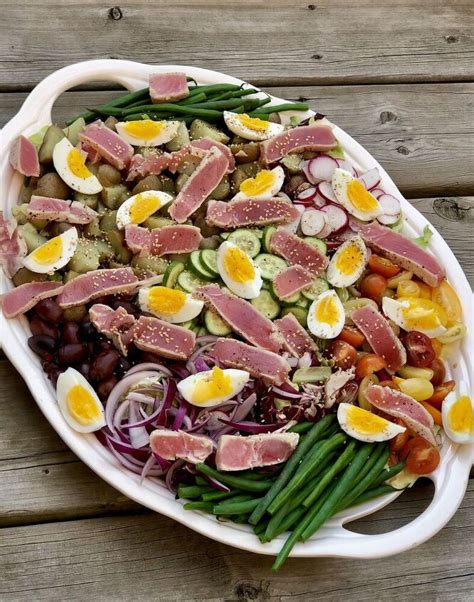 Seared Tuna Nicoise Salad Foodtalk