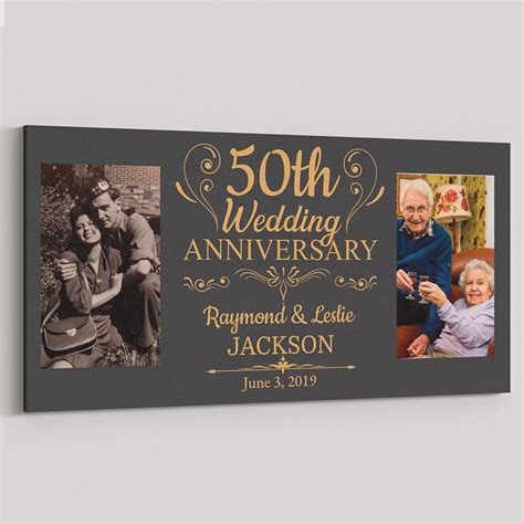Now, it is high time for you to click the mouse and starting browsing the rich reservoir of gift on dhgate. 50th Wedding Anniversary Photo Canvas Gift | 365Canvas