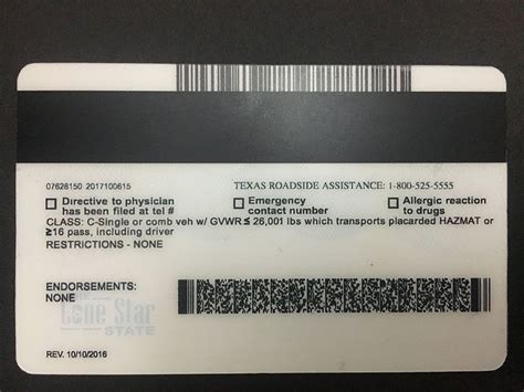 Best Texas Fake Idfake Id Texas Id Card Template Passport Template