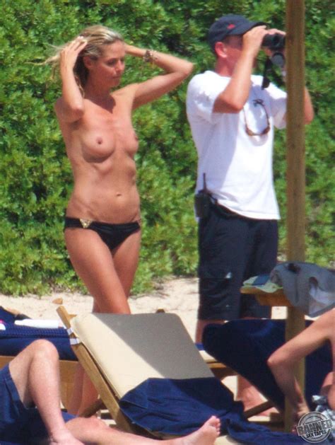 Nackte Heidi Klum In Beach Babes