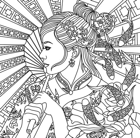 Full Size Coloring Pages For Adults At