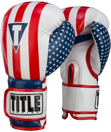 Boxing Glove Spotlight Title Usa Gloves Hit The Mat Boxing