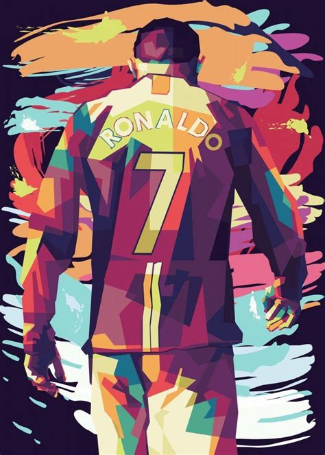 Cristiano Ronaldo Poster By Ahmad Slamet Wahyudi Displate In 2021