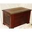 Bargain Johns Antiques  Antique Carved Mahogany Blanket Chest