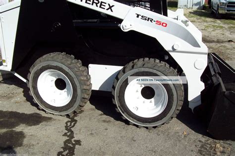 Terex Asv Tsr50 Skid Steer Loader 50hp Tires 2013 1 St 1000 Miles