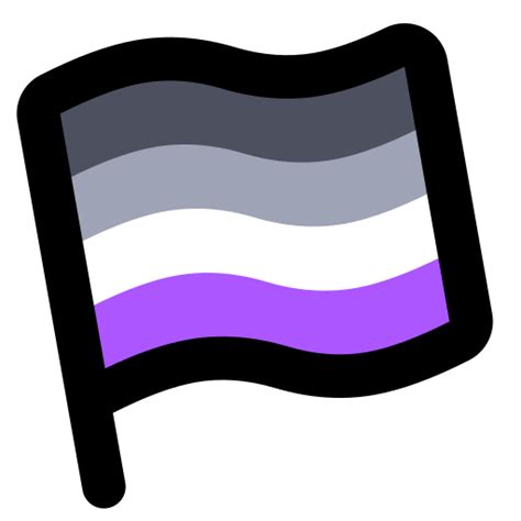 Asexual Flag Graysexual Lgbtiaq Pride Icon Free Download