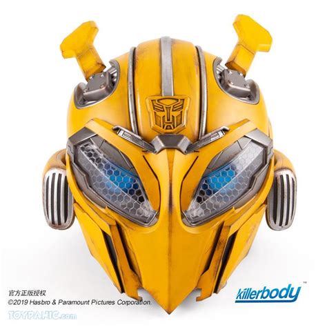 Killerbody 11 Scale High End Replica Transformers Bumblebee Helmet