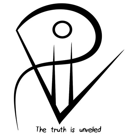 The Truth Is Unveiled Sigil Spart An Witch Symbols Rune Symbols