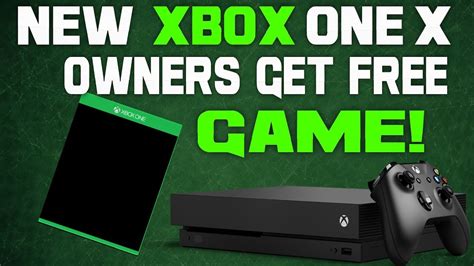 Microsoft Announces All New Xbox One X Owners Get An Incredible Free